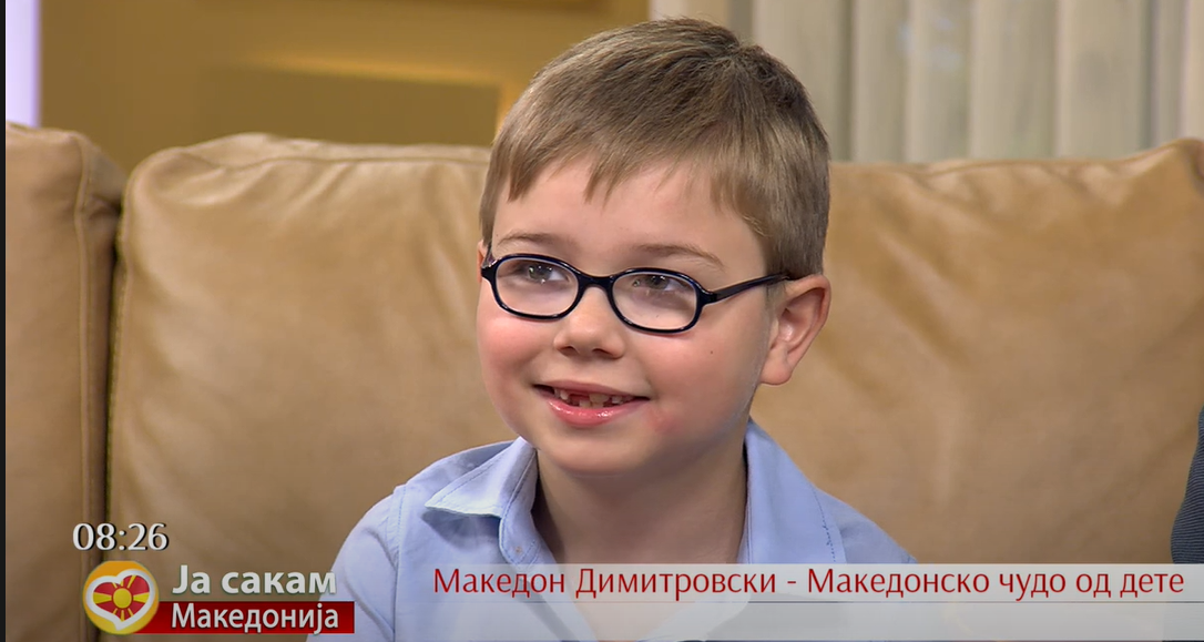 Maкедон – чудо од дете: Во конкуреција со 4.000 ученици од цел свет донесе златен медал