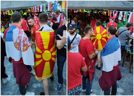 ФОТО: Македонските навивачи во Катар вечерва ќе ја бодрат Србија