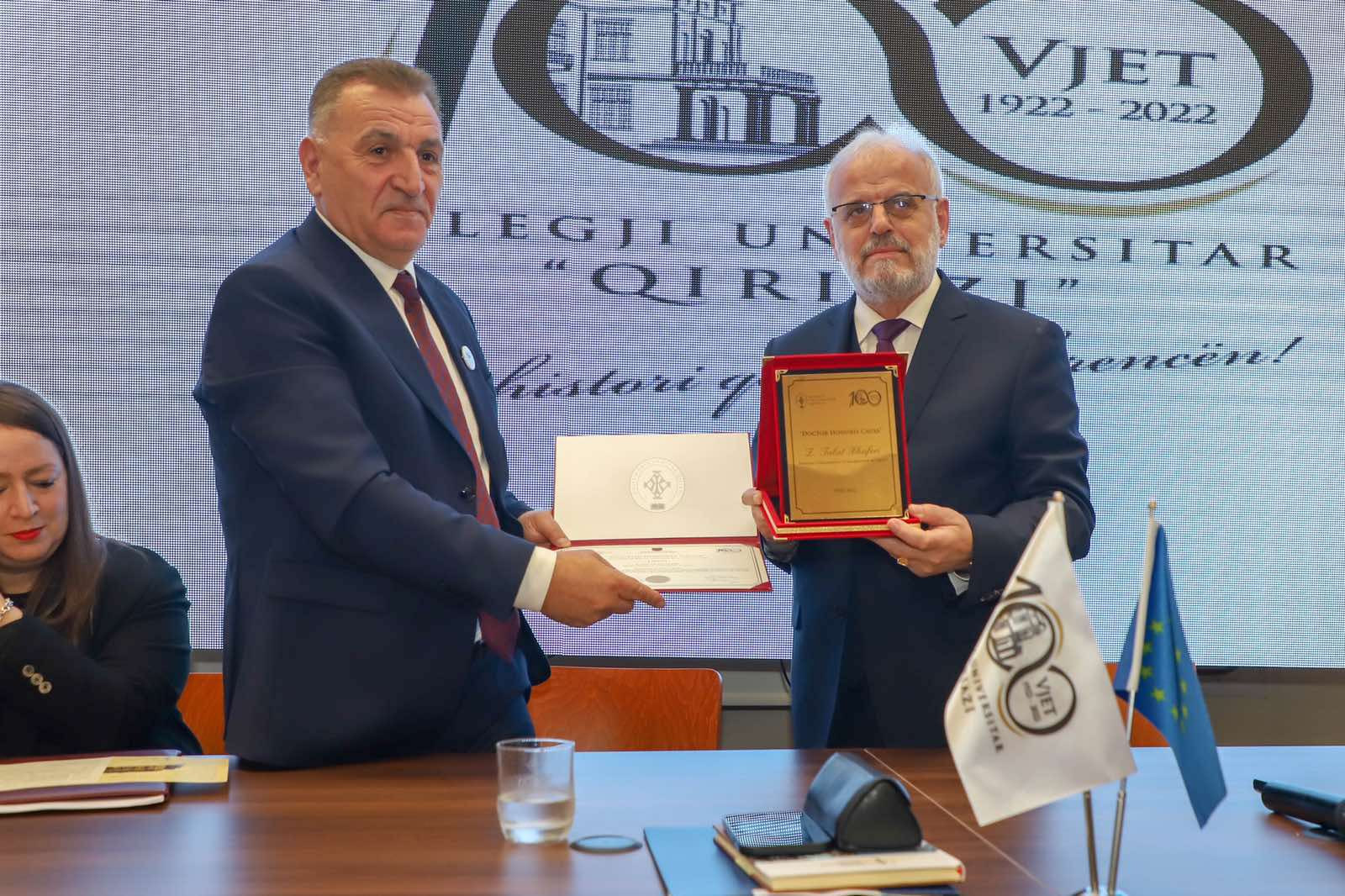 По Али Ахмети, и Џафери доби титула „Doctor Honoris Causa“