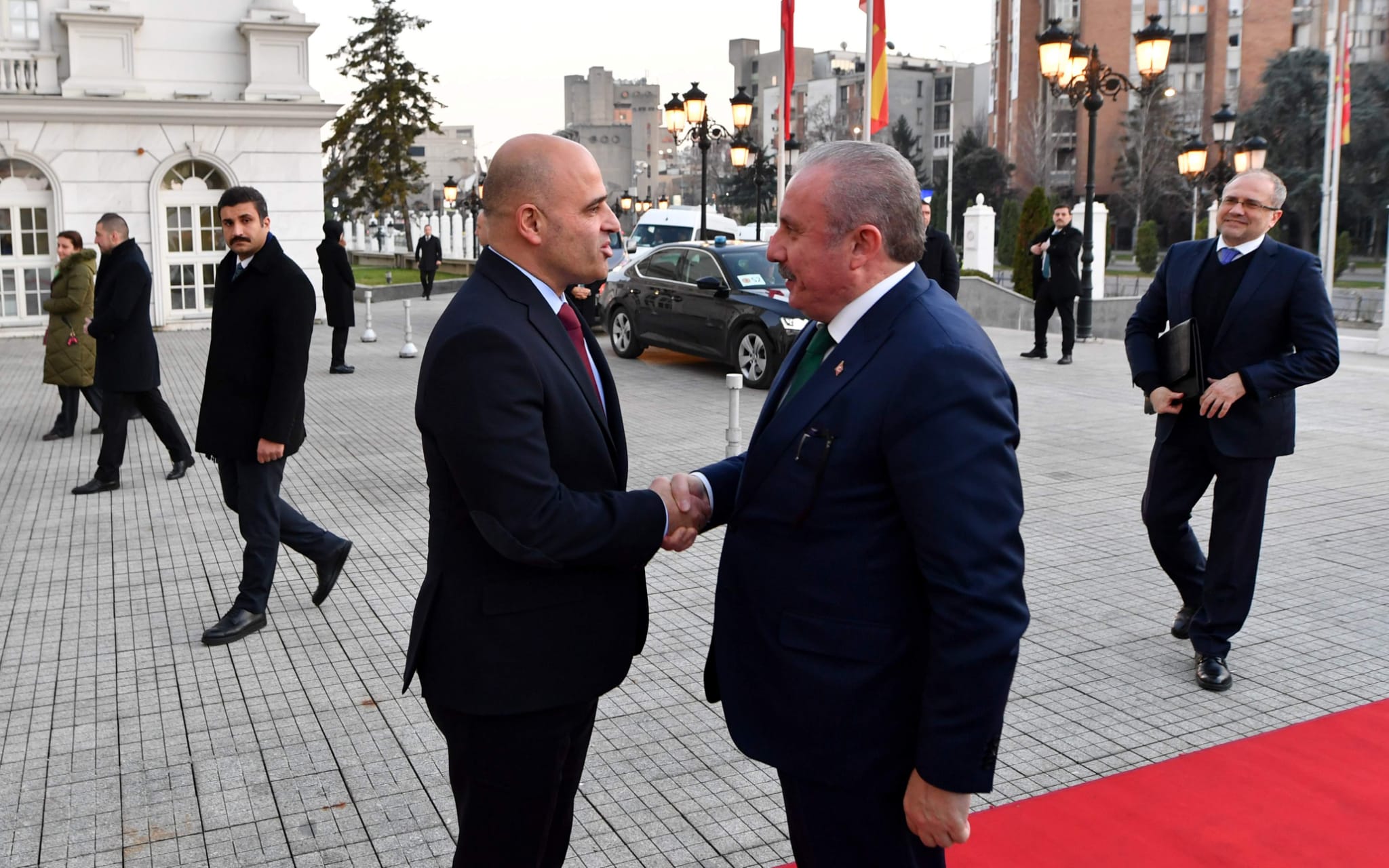 Ковачевски – Шентоп: Поддршка од Турција за напредокот на Северна Македонија, како значаен и за стабилноста на регионот