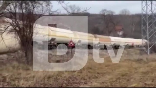 ВИДЕО: Прва снимка од излетаниот воз со амонијак