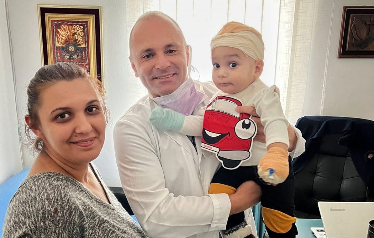 ФОТО: Ова е храбриот борец Зоран, кој на скопската клиника за неврохирургија се избори со тешка операција