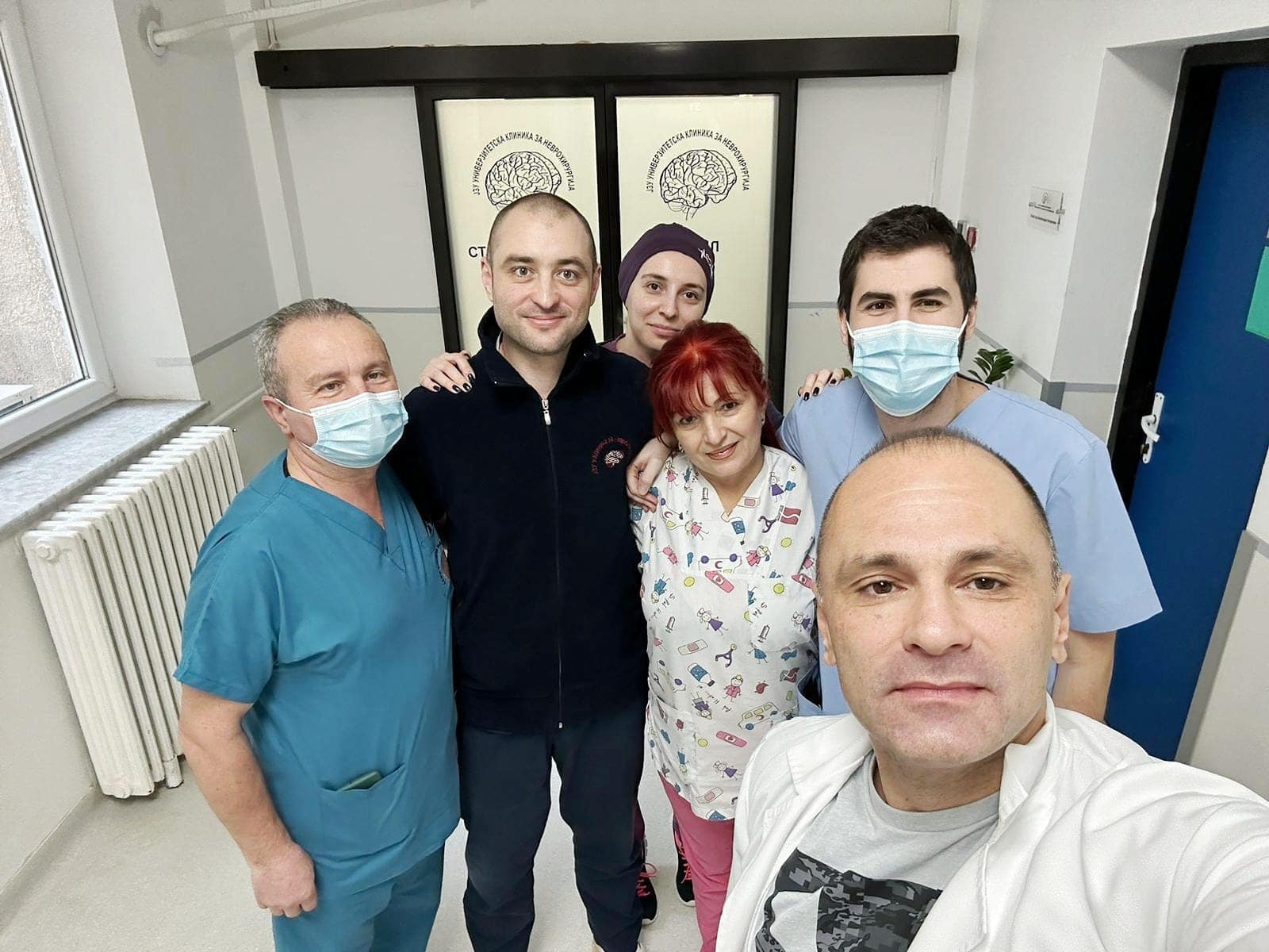 Дежурната екипа на Клиниката за неврохирургија е подготвена за работа – Филипче: Посакувам, ние здравствените работници, вечерва да имаме што помалку работа