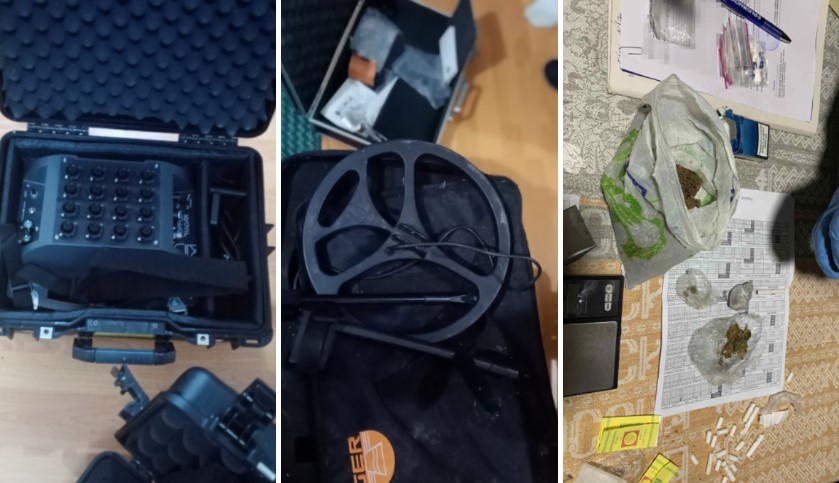 ФОТО: Сузбиена 12-члена организирана криминална група инволвирана во вршење на кривични дела против културното наследство и природните реткости