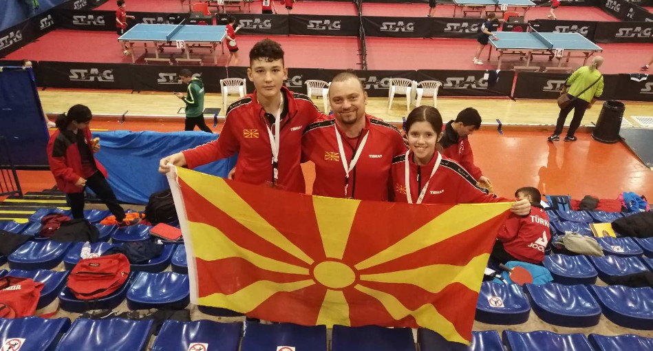 Најмладите македонски репрезентативци достојно ја претставија државата на Медитеранскиот куп во пинг-понг