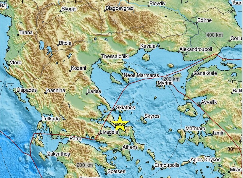 Силен земјотрес во Грција вечерва, граѓаните ги напуштија домовите