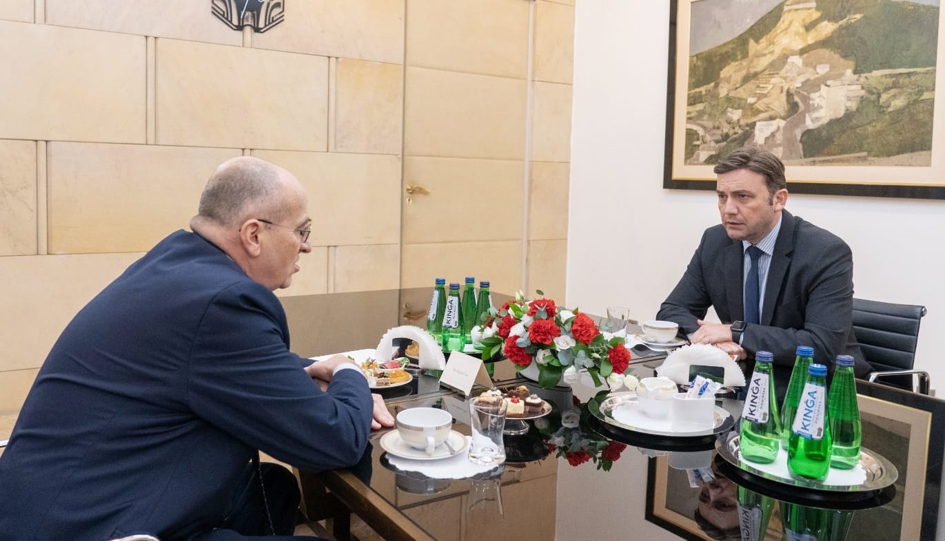 Османи во Полска, на средба со досегашниот Претседавач со ОБСЕ, Министерот Рау