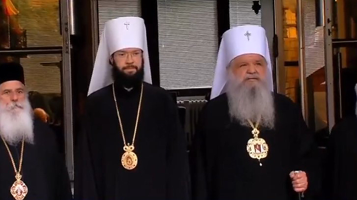 Г.г. Стефан се сретна со рускиот митрополит Антониј