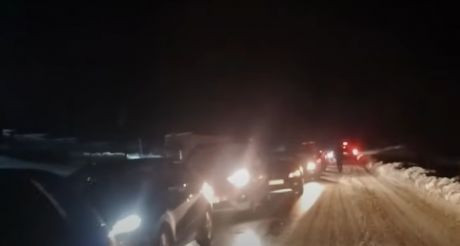 Забрана за сите видови возила на патот Тетово – Попова Шапка