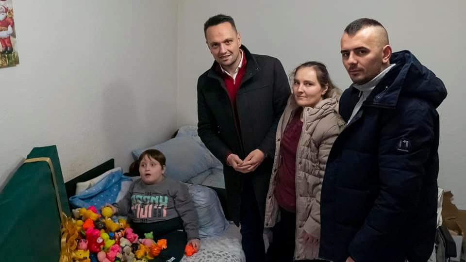 Наградата за Водици, Иван Ѓоргиевски ја донираше за детенце со попреченост