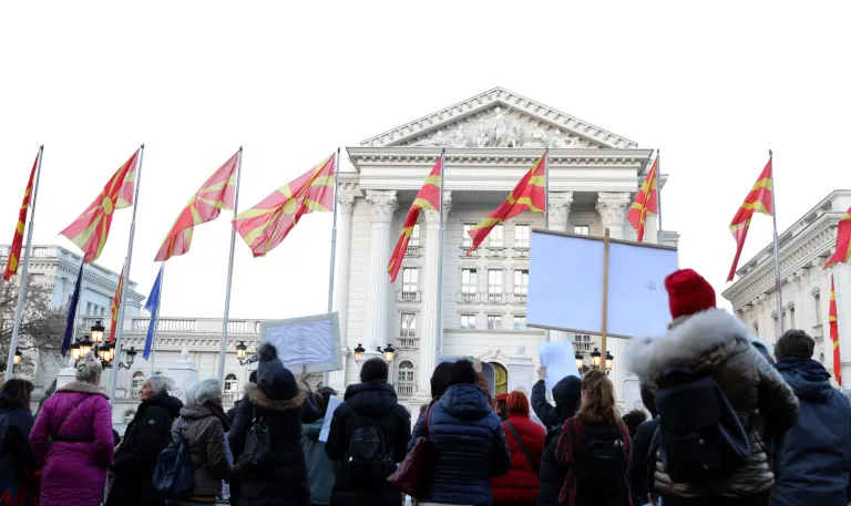 Протест пред Влада – Активистите бараат институциите да работат на проблемот со бездомните животни