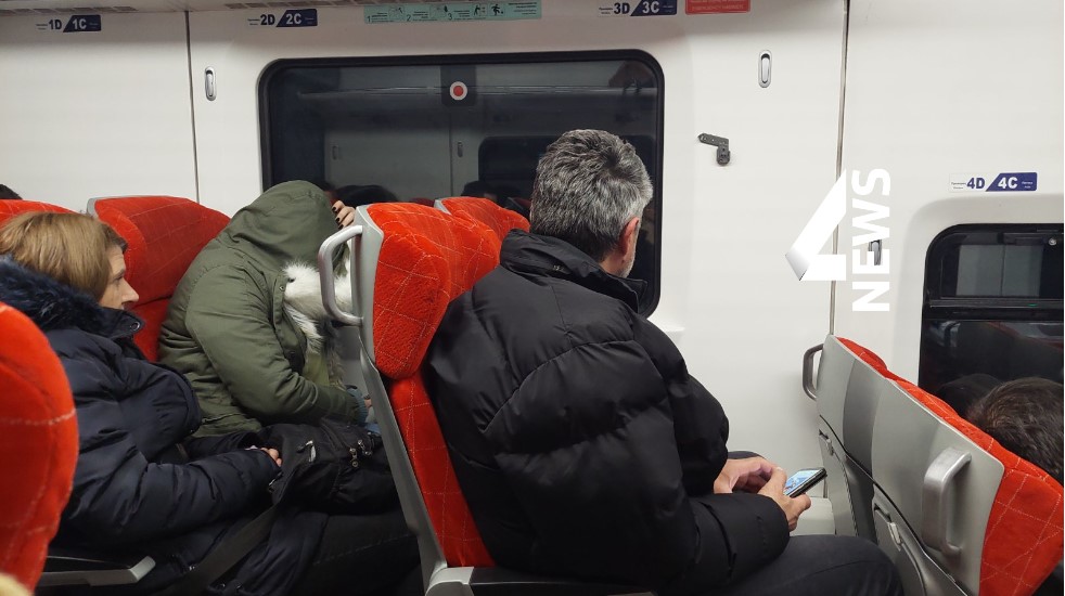 Патниците се жалат: Во возот Скопје – Гевгелија нема греење!