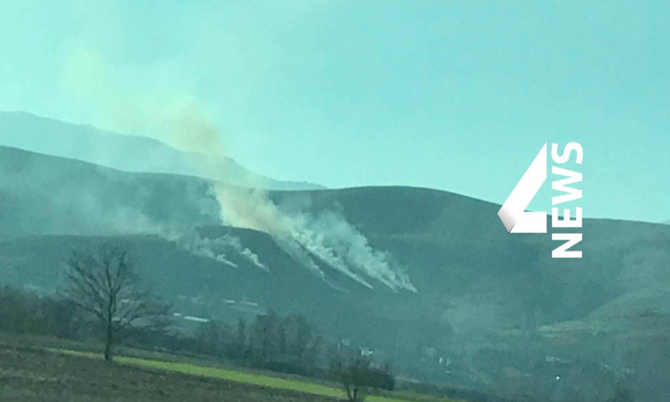ФОТО: Голем пожар во село Лознани