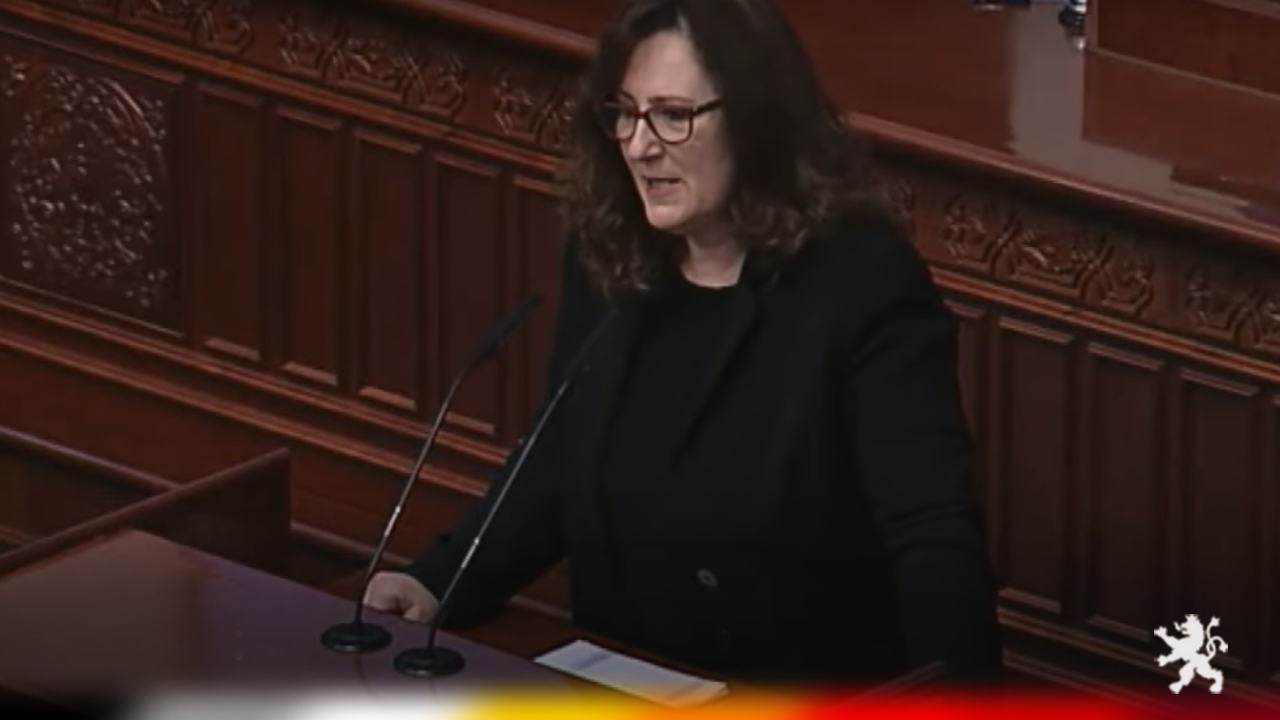 Ангелевска до Таравари: Не го копирај Груби, пред една година кога ВМРО-ДПМНЕ ти даде поддршка на изборите не беше антиалбанско и антиевропско?