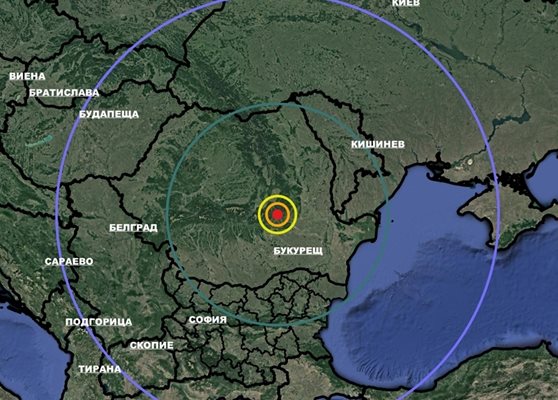 3,8 степени според Рихтеровата скала повторно ја потресоа Романија