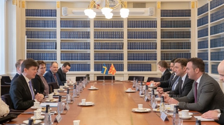 Османи – Билстром: Северна Македонија и Шведска ќе се помагаат за членство во ЕУ и НАТО