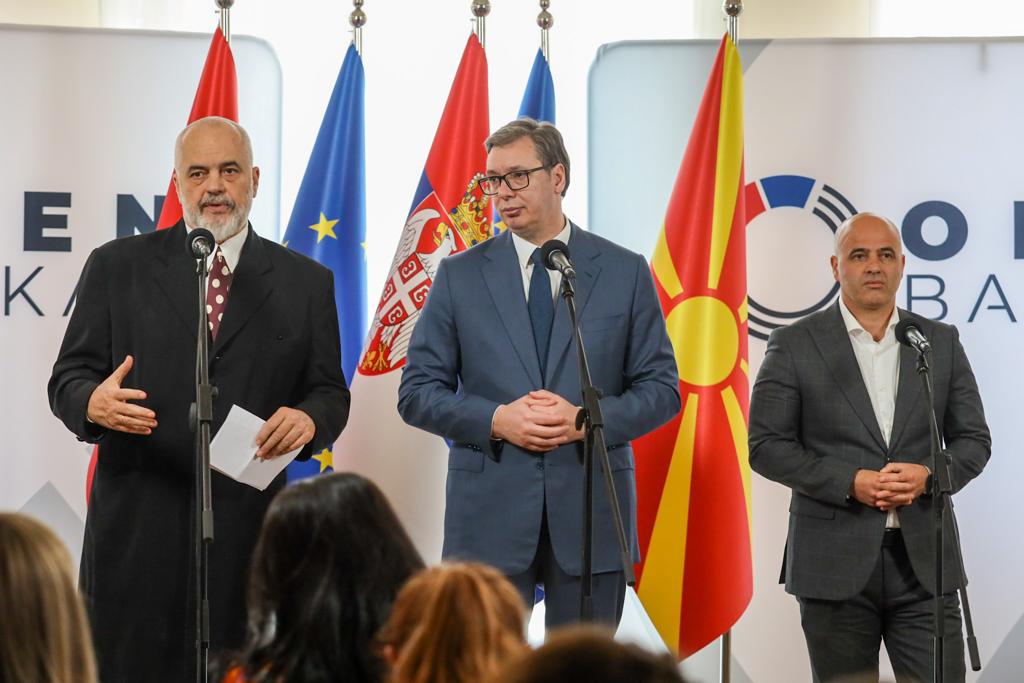 Ковачевски – Вучиќ – Рама: Преку Отворен Балкан, заеднички ги освојуваме светските пазари