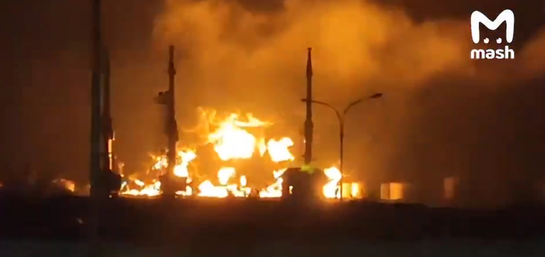 ВИДЕО: Голема експлозија на Крим, од Москва обвинуваат дека станува збор за напад со дрон