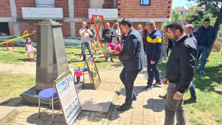 Општина Илинден одбележа 22 години од смртта на Роберт Петковски, припадник на безбедносните сили