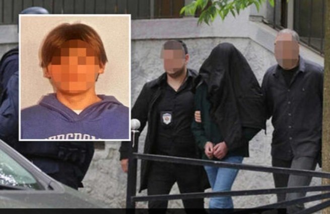 ФОТО: Коста К. 14 годишникот кој утрово во Белград уби 8 деца и чувар во училиште