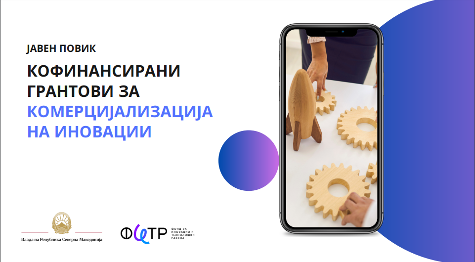 ФИТР со нов јавен повик за комерцијализација на иновативноста на македонските компании