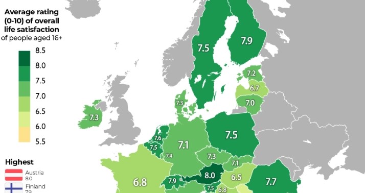 Граѓаните на Бугарија, Турција и Србија најнезадоволни од својот живот