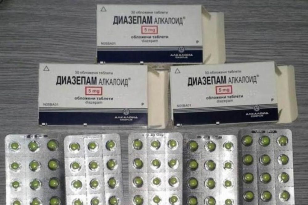 Денеска издадени 16.900 кутии диазепам