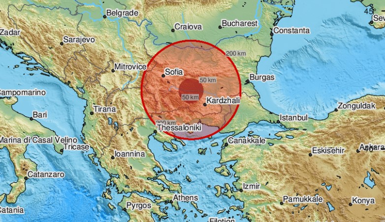 Нов земјотрес во Бугарија, се почувствувал и во Македонија и Грција