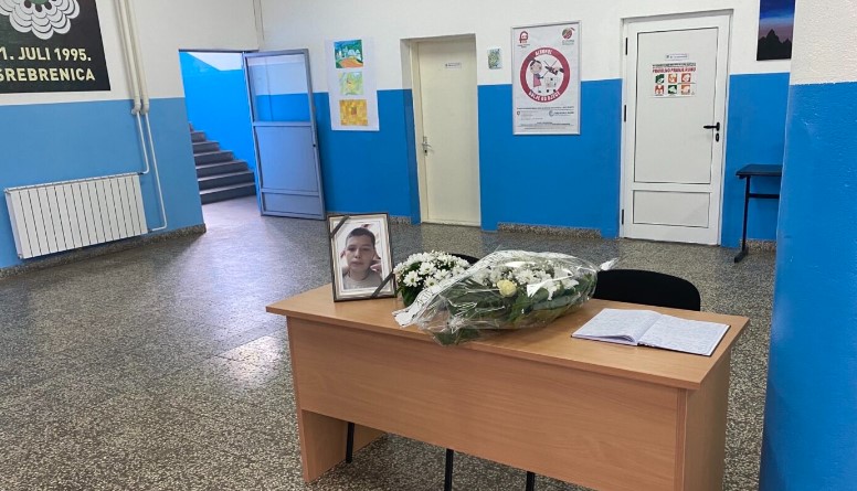 Молк и заглушувачка тишина во училиштето на Имран, детето кое загина во сообраќајна несреќа