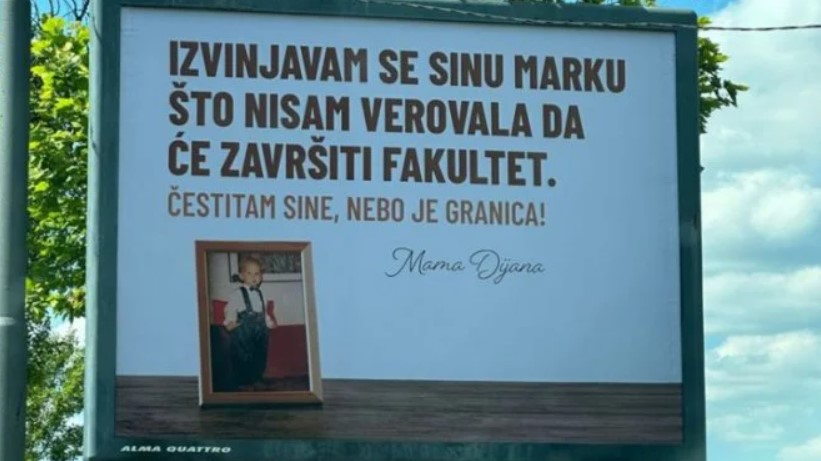 ШТО СЕ СТОИ ЗАД БИЛБОРДОТ ВО БЕЛГРАД КОЈ МАЈКА ГО ПОСВЕТИ НА СВОЈОТ СИН? Ден потоа ги дочека ШОК кој не го очекуваа: Само тоа ни требаше…