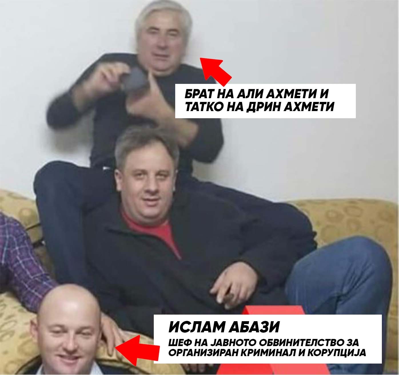 ВМРО-ДПМНЕ објави фотографија од Абази и таткото на Дрин Ахмети – се сомневаат дека ќе се отвори истрага