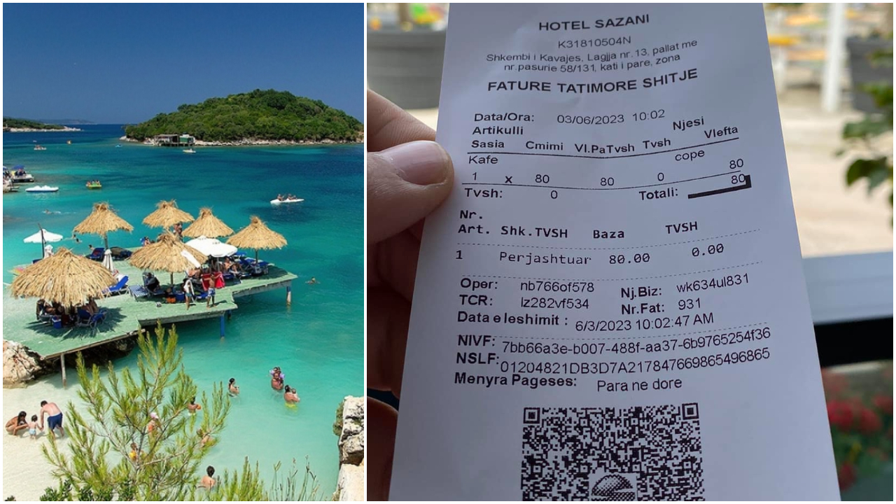 Кафе 40 денари, морето на 20 метри, детски играчки на 5 метри – цени за Албанија 2023 година