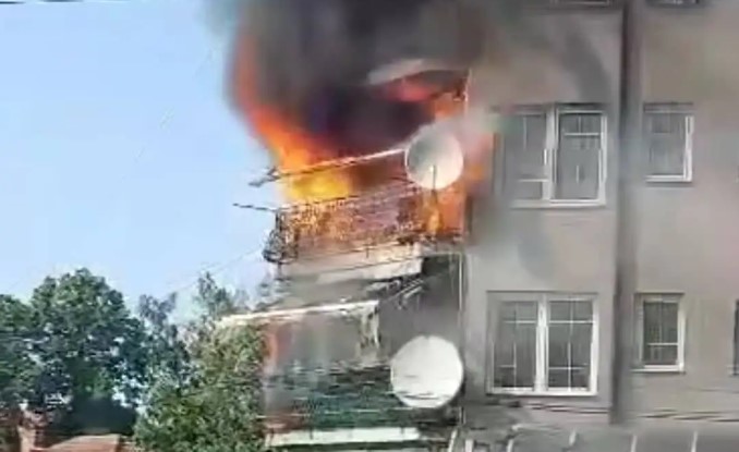 ФОТО: Пожар изби во станови во Куманово