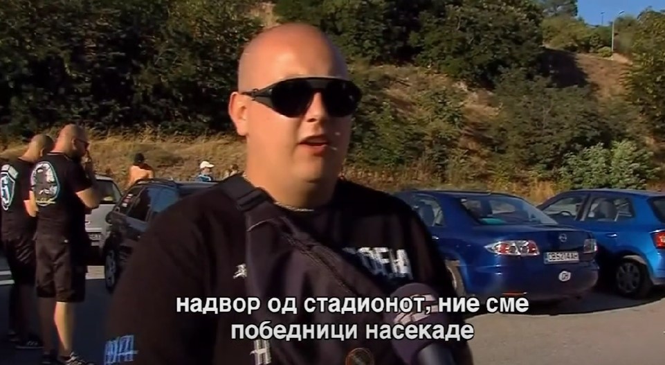 ВИДЕО: Бугарски навивачи пред натпреварот: Прво ќе ве победиме на стадион, а потоа надвор – ние сме победници секаде!