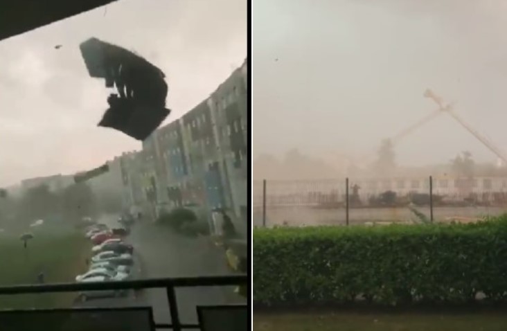 ВИДЕО: Страшно невреме во Хрватска – поплавени улици, паднати дрва, летаа кровови…