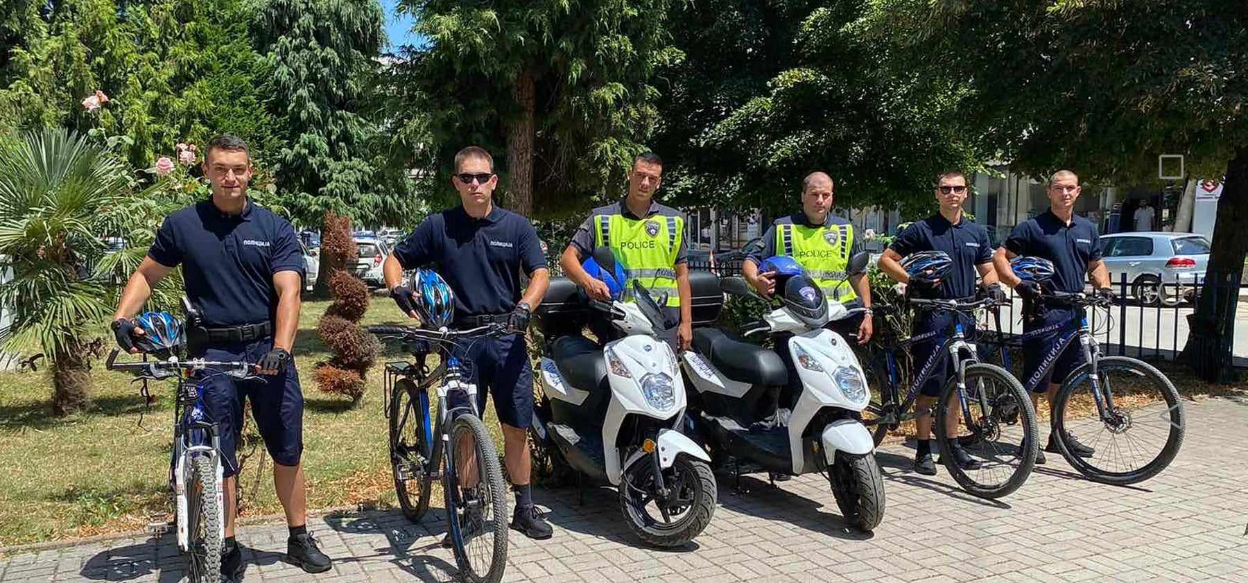 Стартуваше велосипедската полициска патрола во Охрид