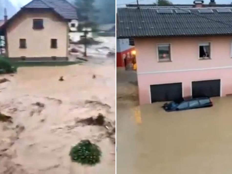 Мртов маж пронајден во септичка јама по поплавите во Словенија