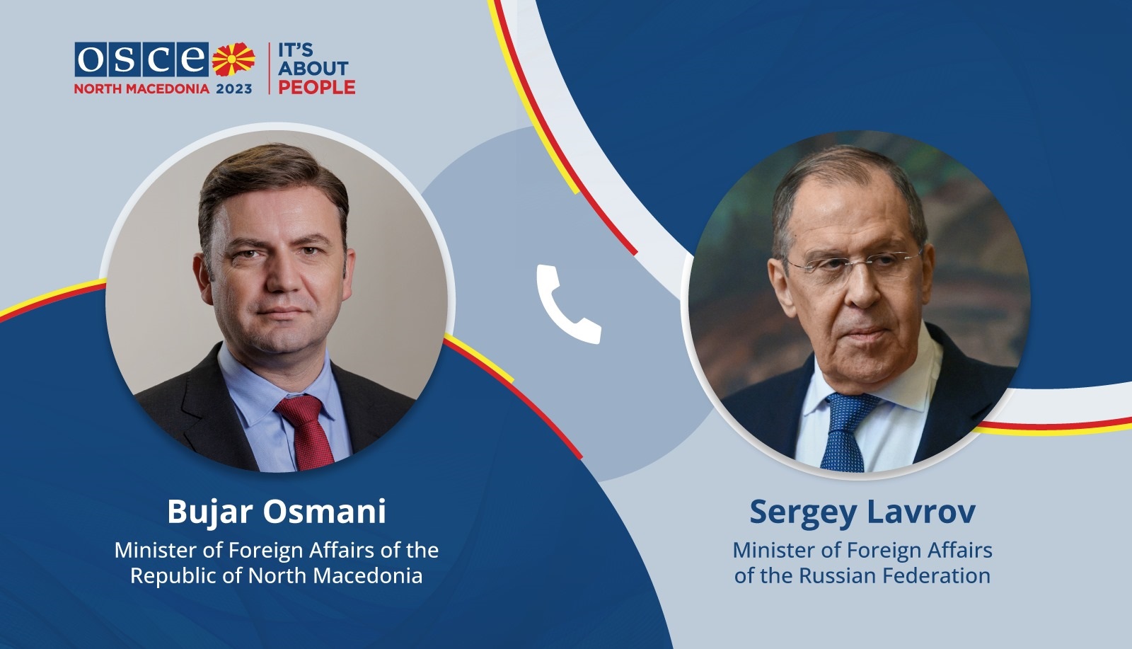 Бујар Османи телефонски разговарал со Сергеј Лавров
