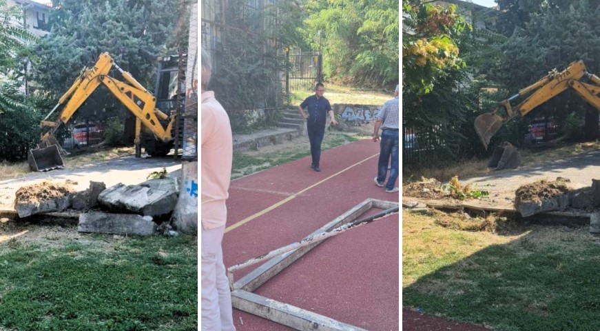 Граѓаните и „независни за Карпош“ спречија узурпација на детско игралиште во скопско Козле