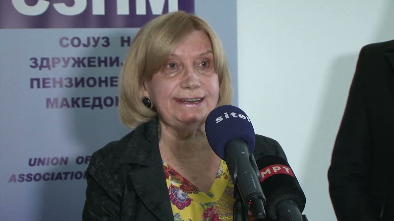 Јас протестирам со работење, вели претседателката на пензионери која во понеделник нема да поддржи протест за повисоки пензии