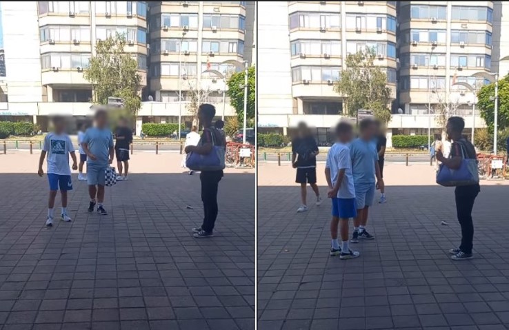 ВНИМАВАЈТЕ: Маж на улица во Скопје бара пари, вели дека дошол од Србија и му украле се на автобуска!