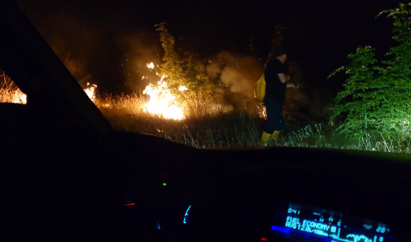 ВИДЕО Во пожар изгореа две куќи од село с. Бељаковце и една од с. Руѓенце – драматични снимки од ноќта