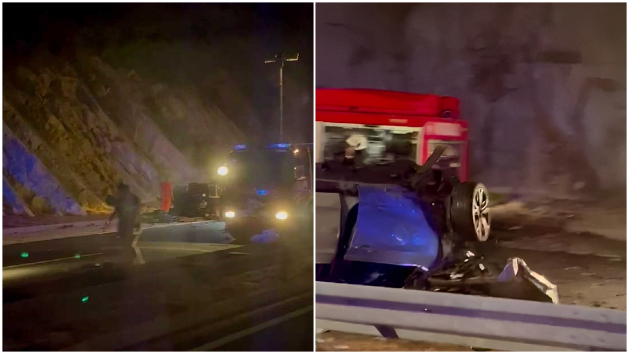 ВИДЕО Петмина повредени во судар на два автомобили синоќа во Хрватска: Тројца загинати, двајца се борат за живот