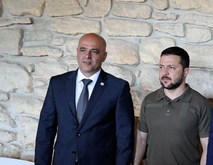 Зеленски се заблагодари за поддршката од Македонија