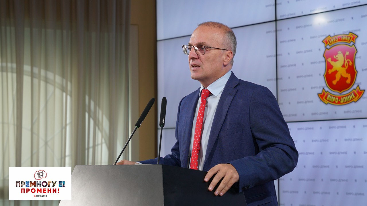 И Милошоски со изјава како Мицкоски: Ковачевски и Ахмети преговараа амнестија со Груевски, со цел поделби во ВМРО-ДПМНЕ и уставни измени