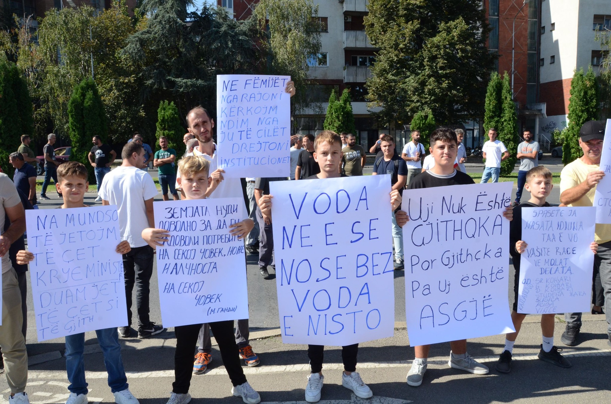 Левица со поддршка за протестот на жителите на Коњари