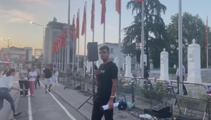 Студентите излегоа на протест против измените на Кривичниот Законик