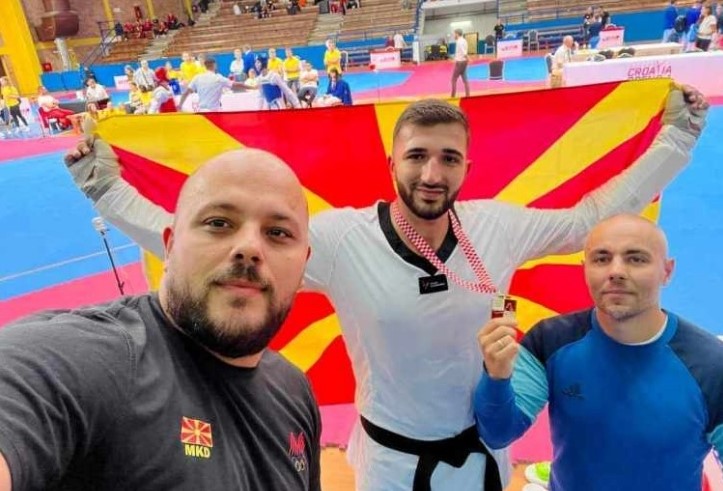 Георгиевски освои сребро во Букурешт