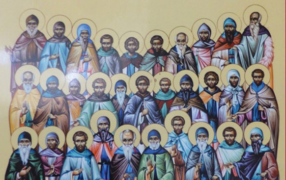 Ги празнуваме Светите четириесет битолски преподобномаченици