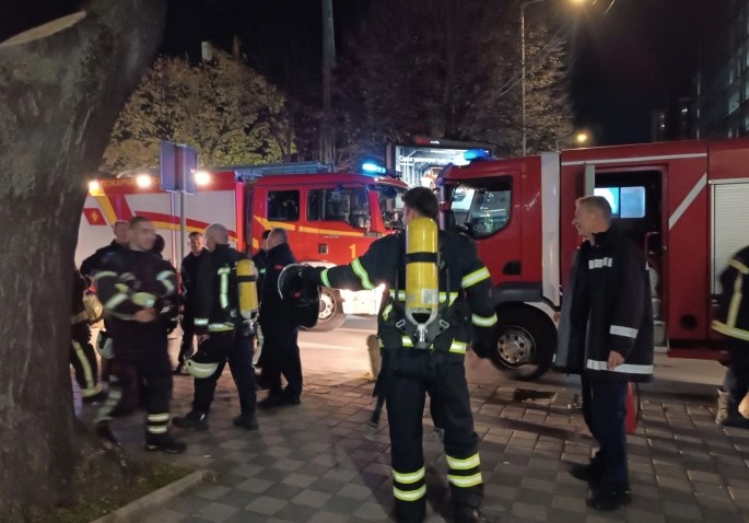 Запален контејнер во ГТЦ